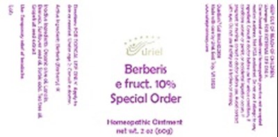 Berberis e fruct 10 Special Order Ointment